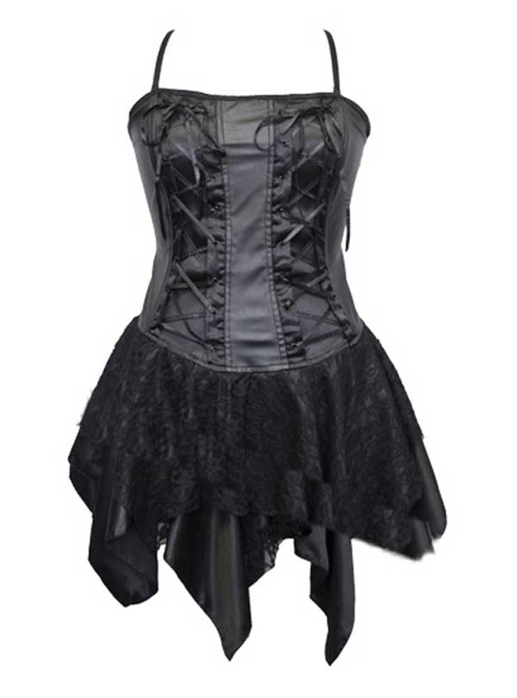 Dark Star Dress Black Gothic |Jordash Clothing