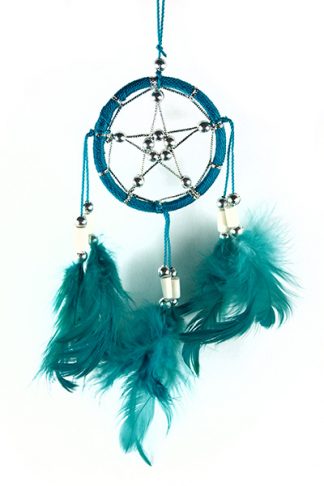 Dream Catcher Pentagram Turquoise