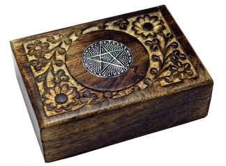 Box Wooden Pentagram