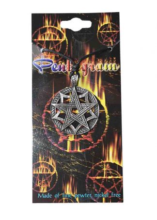 Pendant Pewter Pentagram