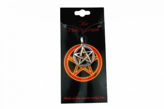 Pendant Pewter Pentagram