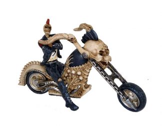 Skeleton On Bike