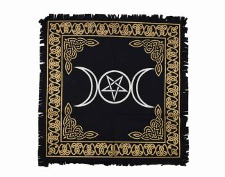 Altar Cloth Triple Moon 60X60cm