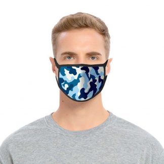 Mask Camouflage Army Blue