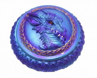 Box Dragon Head Round Blue