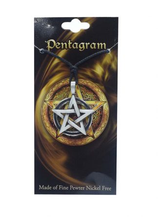 Pendant Pewter Pentagram Plain