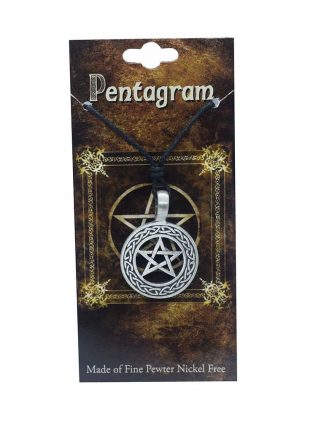 Pendant Pewter Pentagram