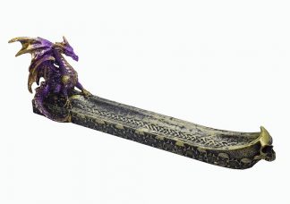 Incense Holder Dragon Purple