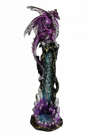 Dragon Incense Holder Purple