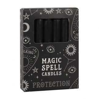 Spell Candles Protection Black