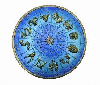 Incense Holder Zodiac Blue