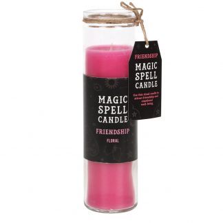 Spell Candle Tube Floral Frien