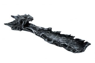 Incense Holder Dragon Black