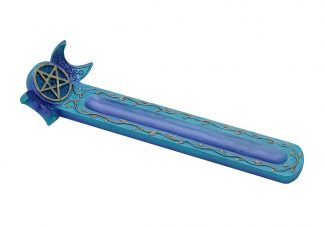 Incense Holder Triple Moon Blu