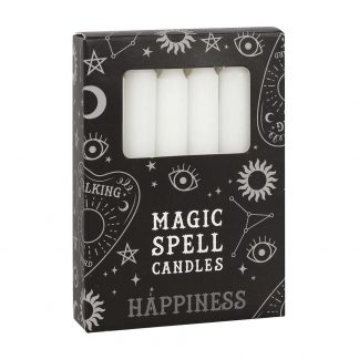 Spell Candles Happiness Wh X12