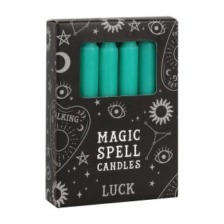 Spell Candles Luck Green X12