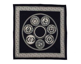 Altar Cloth Chakra Signs 60X60