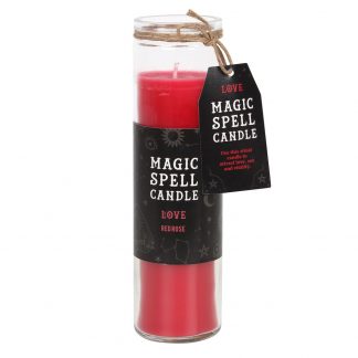 Spell Candle Tube Rose Love