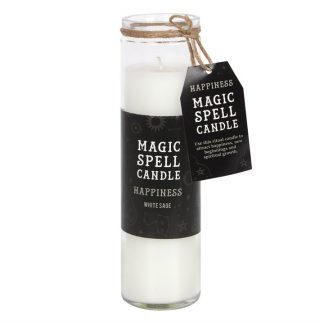 Spell Candle Tube White Sage