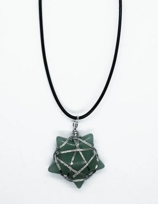 Necklace Star Aventurine Pentagram