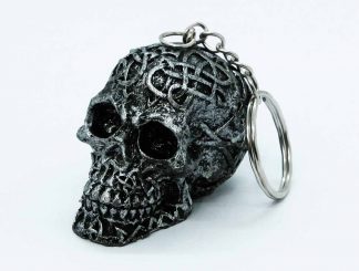 Keyring Skull Celtic