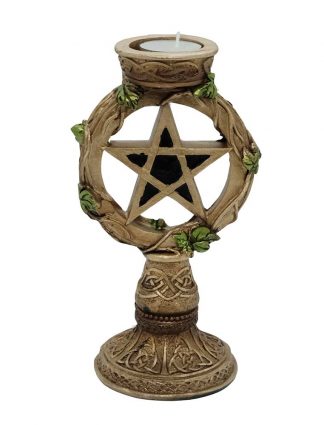 Candle Holder Pentagram