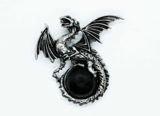 Pendant Dragon On Ball Obsidia