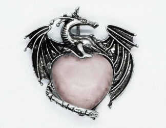 Pendant Dragon Rose Q Heart